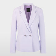Double-breasted fancy buttons blazer