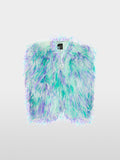 Waistcoat with ostrich feathers