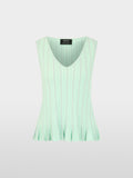 ‘Knitted in Germany’ sleeveless top