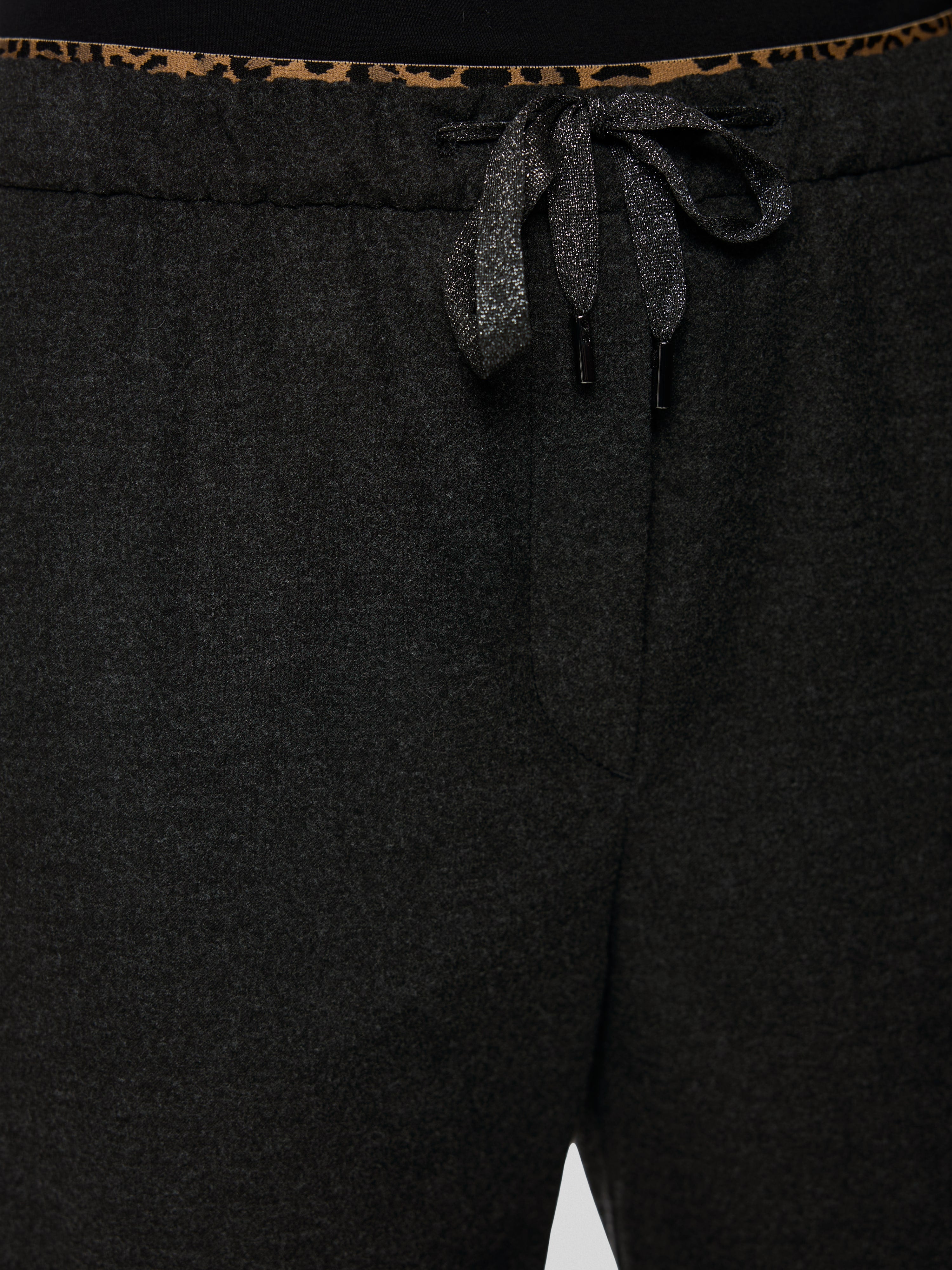 RHODOS relaxed fit pull-on trousers