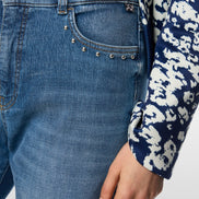 WARRI wide fit jeans with studs