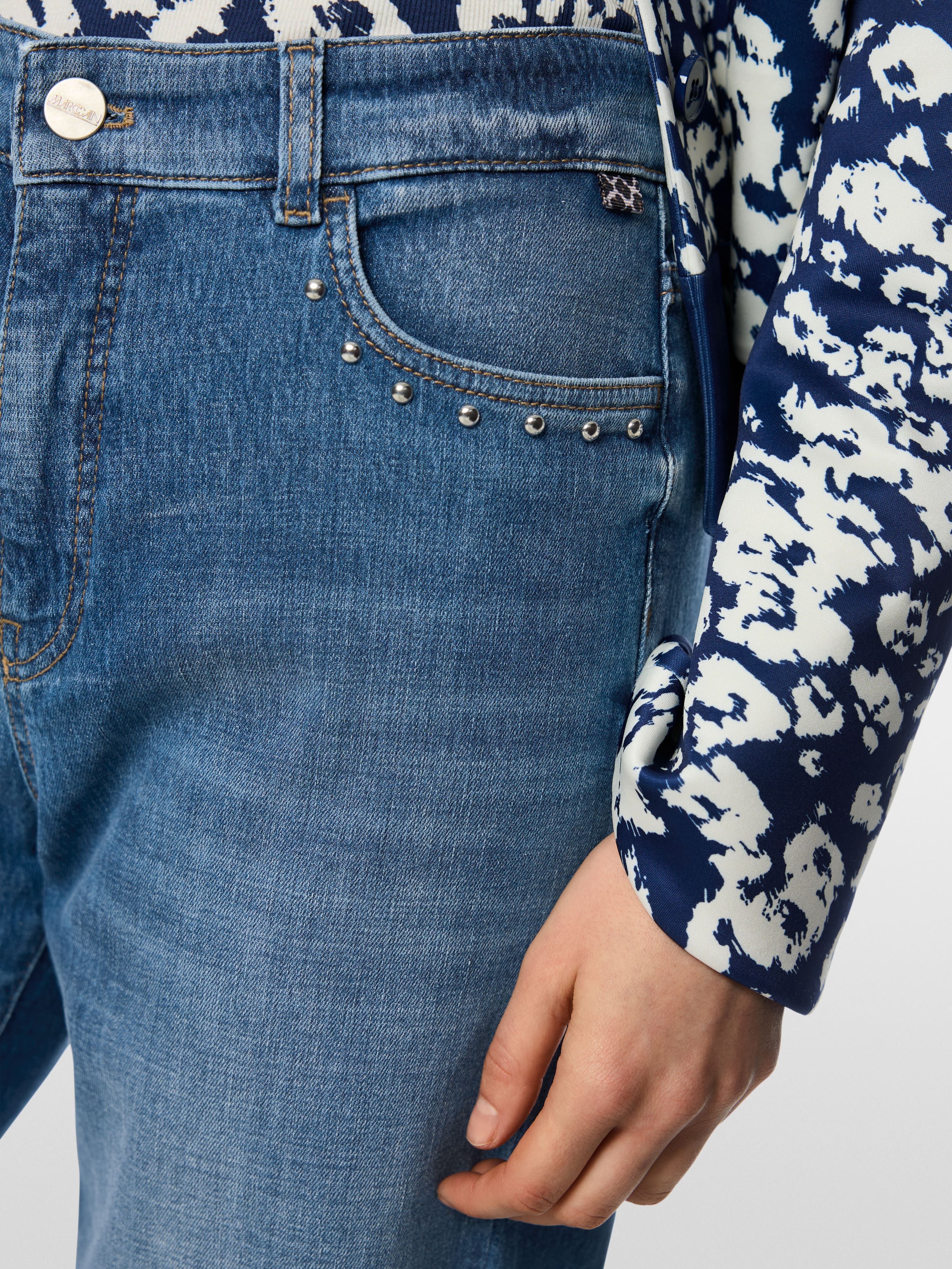 WARRI wide fit jeans with studs