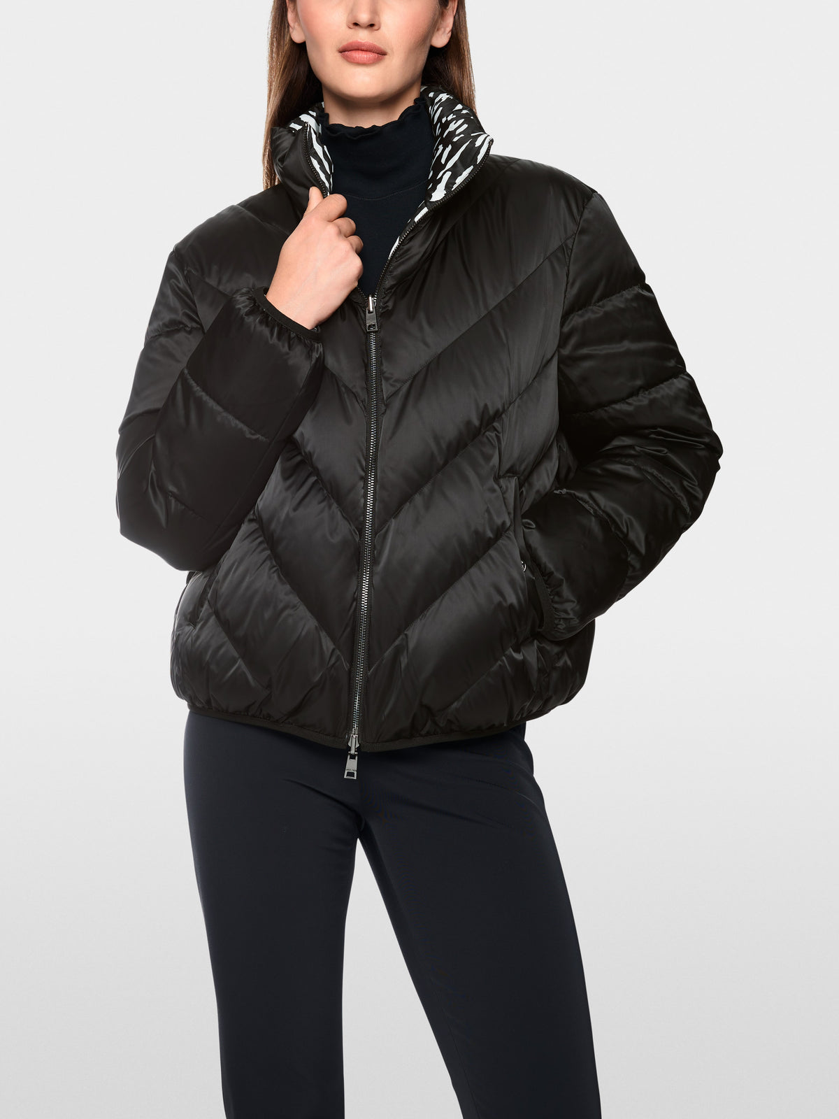 Reversible quilted jacket