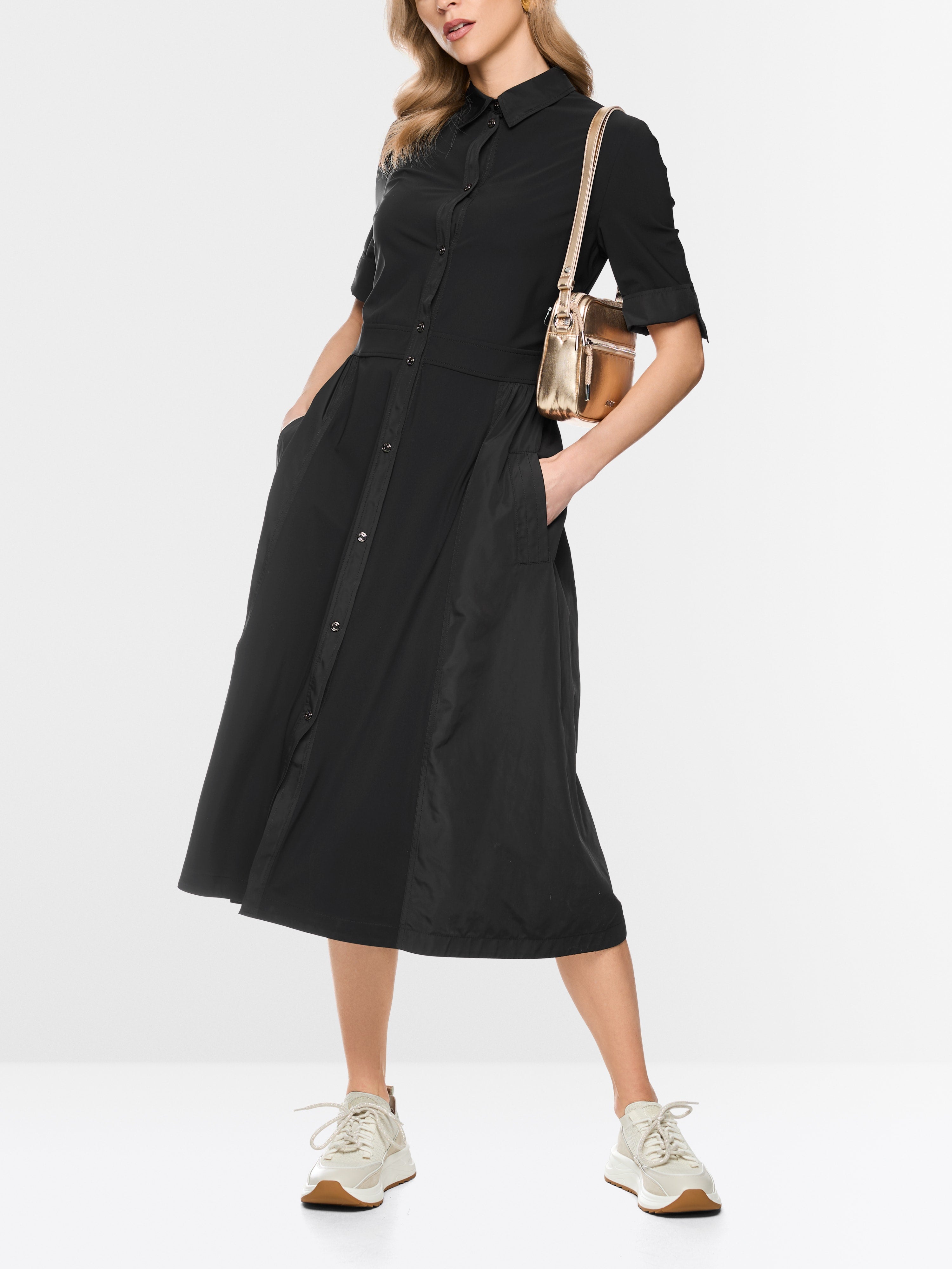 Stretch midi dress