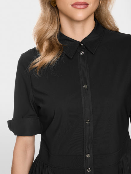 Stretch midi dress