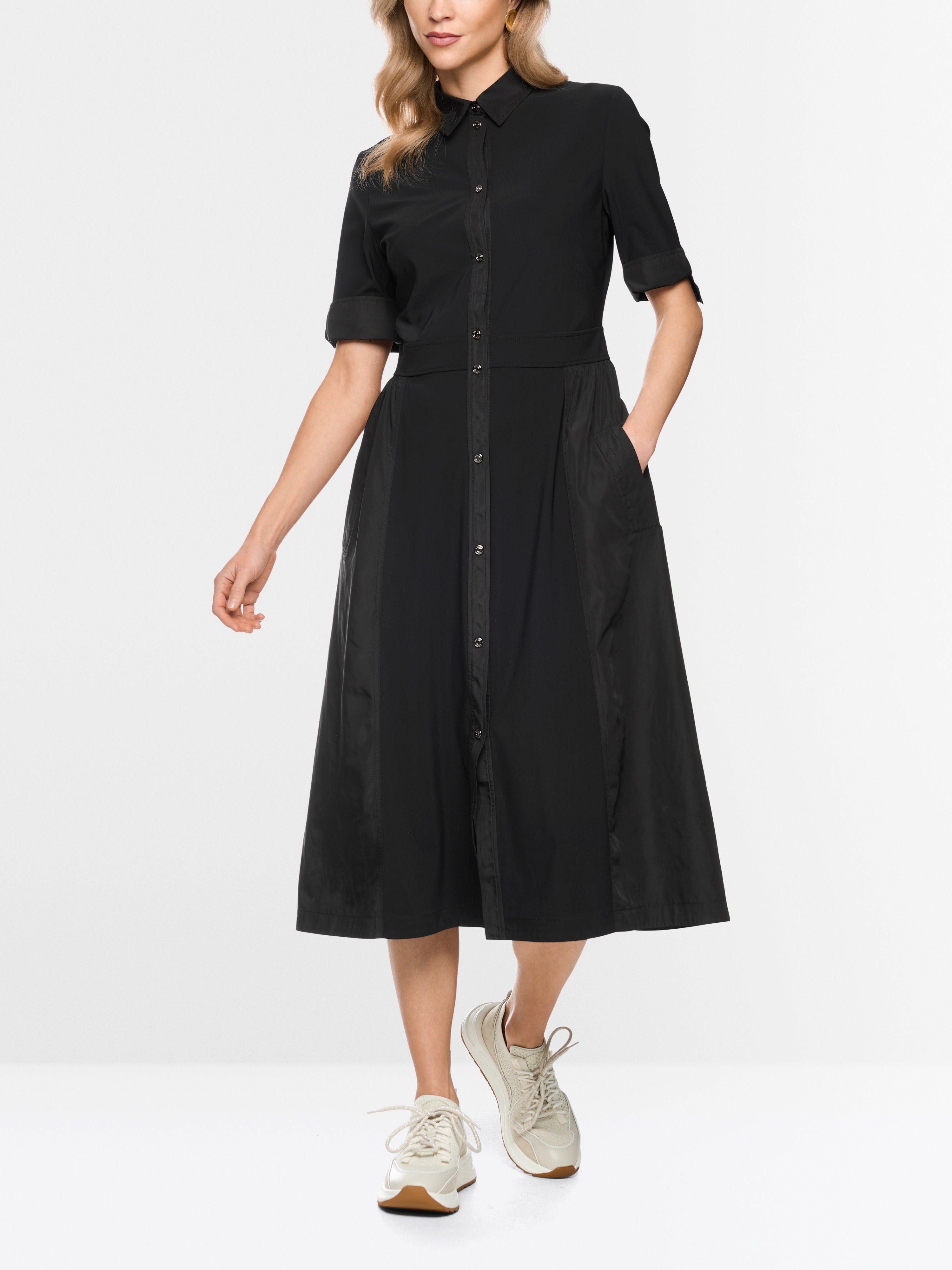 Stretch midi dress