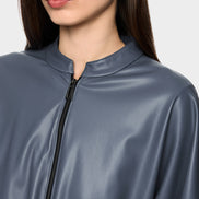 Faux leather jacket