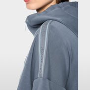 Oversized jersey jacket