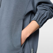 Oversized jersey jacket