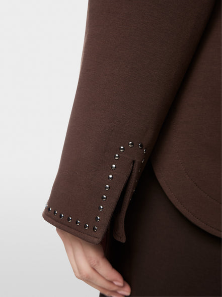 Jacket with hotfix details