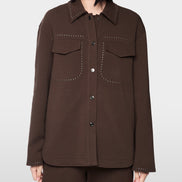 Jacket with hotfix details
