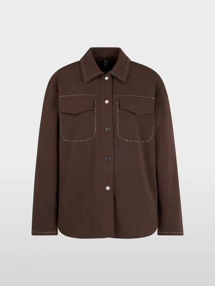 Jacket with hotfix details