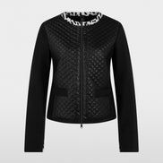 Jacket with contemporary quilted look