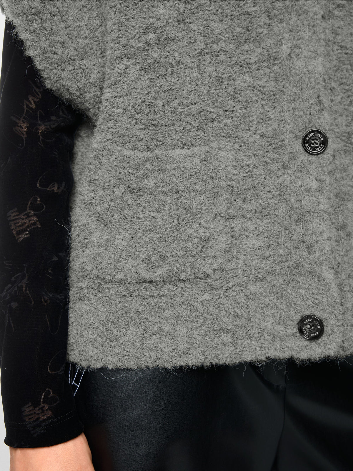 ‘Knitted in Germany’ waistcoat