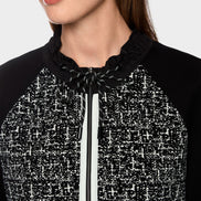 ‘Knitted in Germany’ zip cardigan
