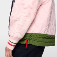 Trekking jumper with stand-up collar