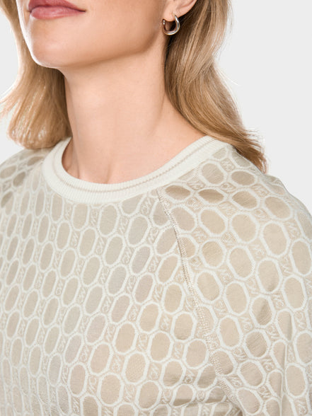 ‘Knitted in Germany’ jacquard jumper