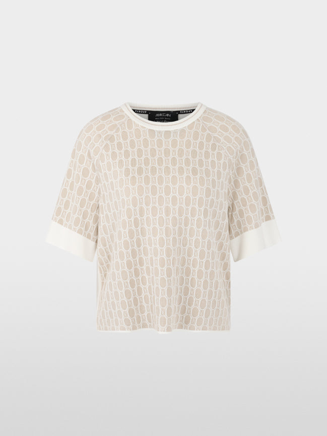 ‘Knitted in Germany’ jacquard jumper