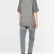 ‘Knitted in Germany’ long jumper