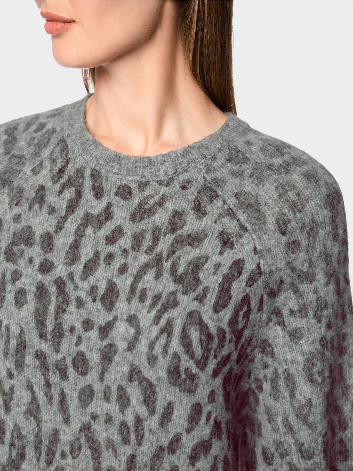 ‘Knitted in Germany’ long jumper