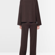 ‘Knitted in Germany’ leo print jumper