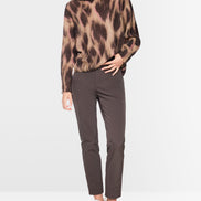 ‘Knitted in Germany’ leo print jumper