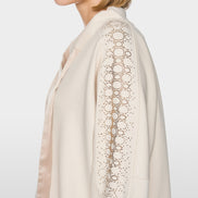 Oversized sweatshirt with hotfix stones