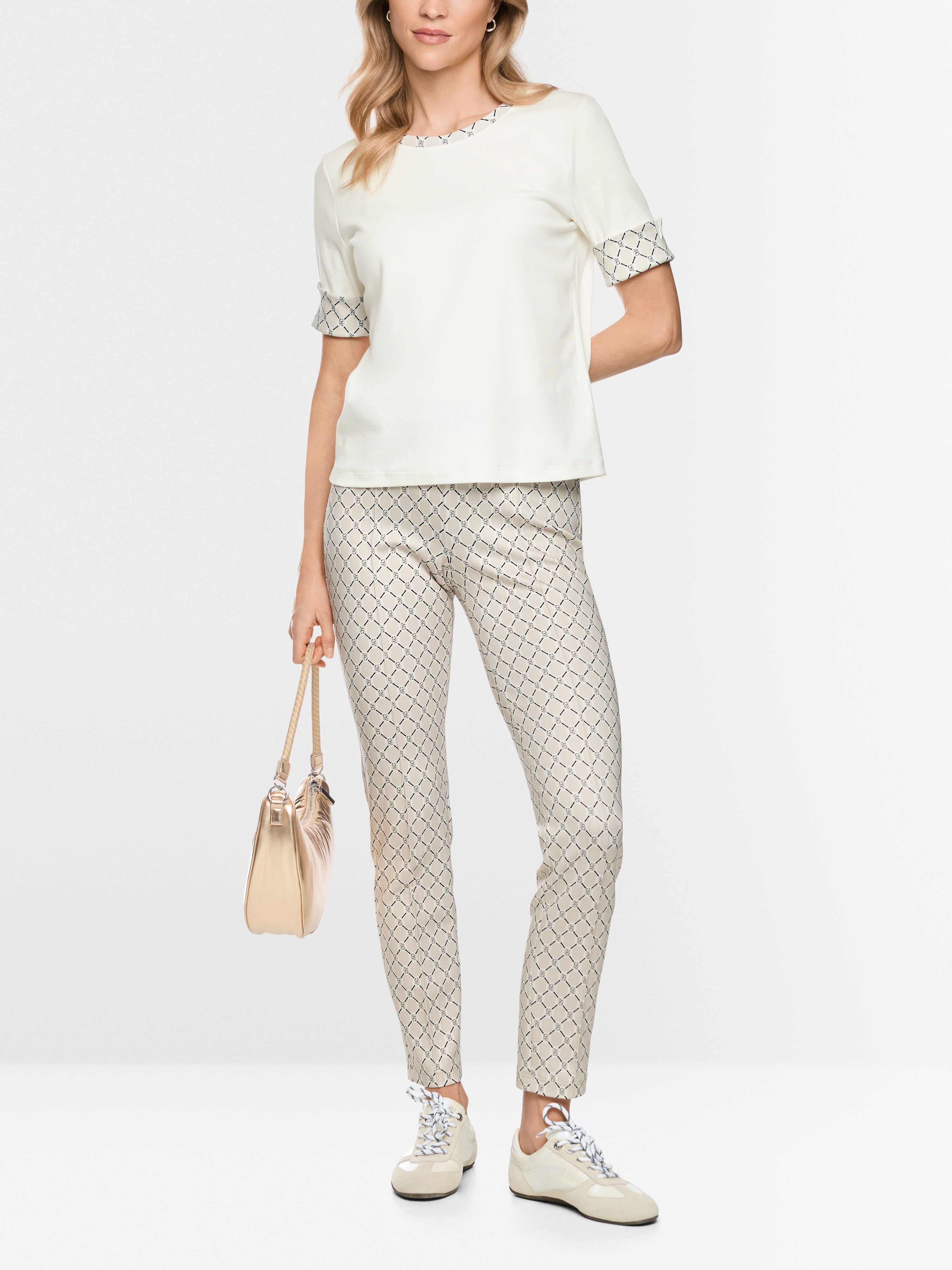 Stretch cotton shirt