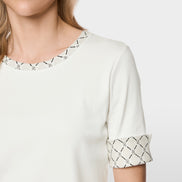 Stretch cotton shirt