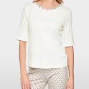 Stretch cotton shirt