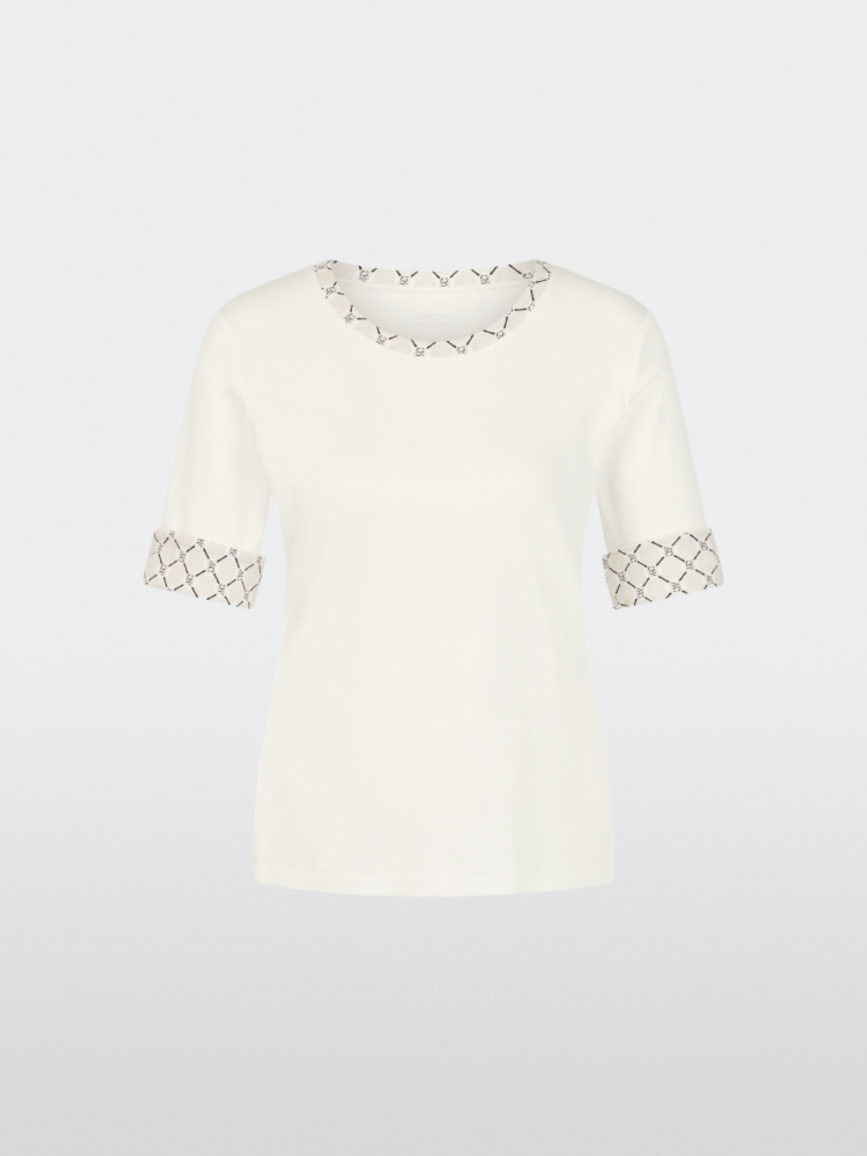 Stretch cotton shirt