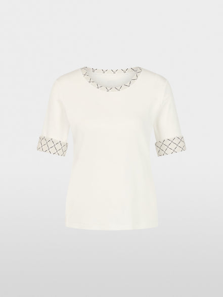 Stretch cotton shirt