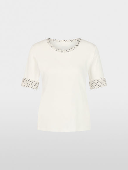 Stretch cotton shirt