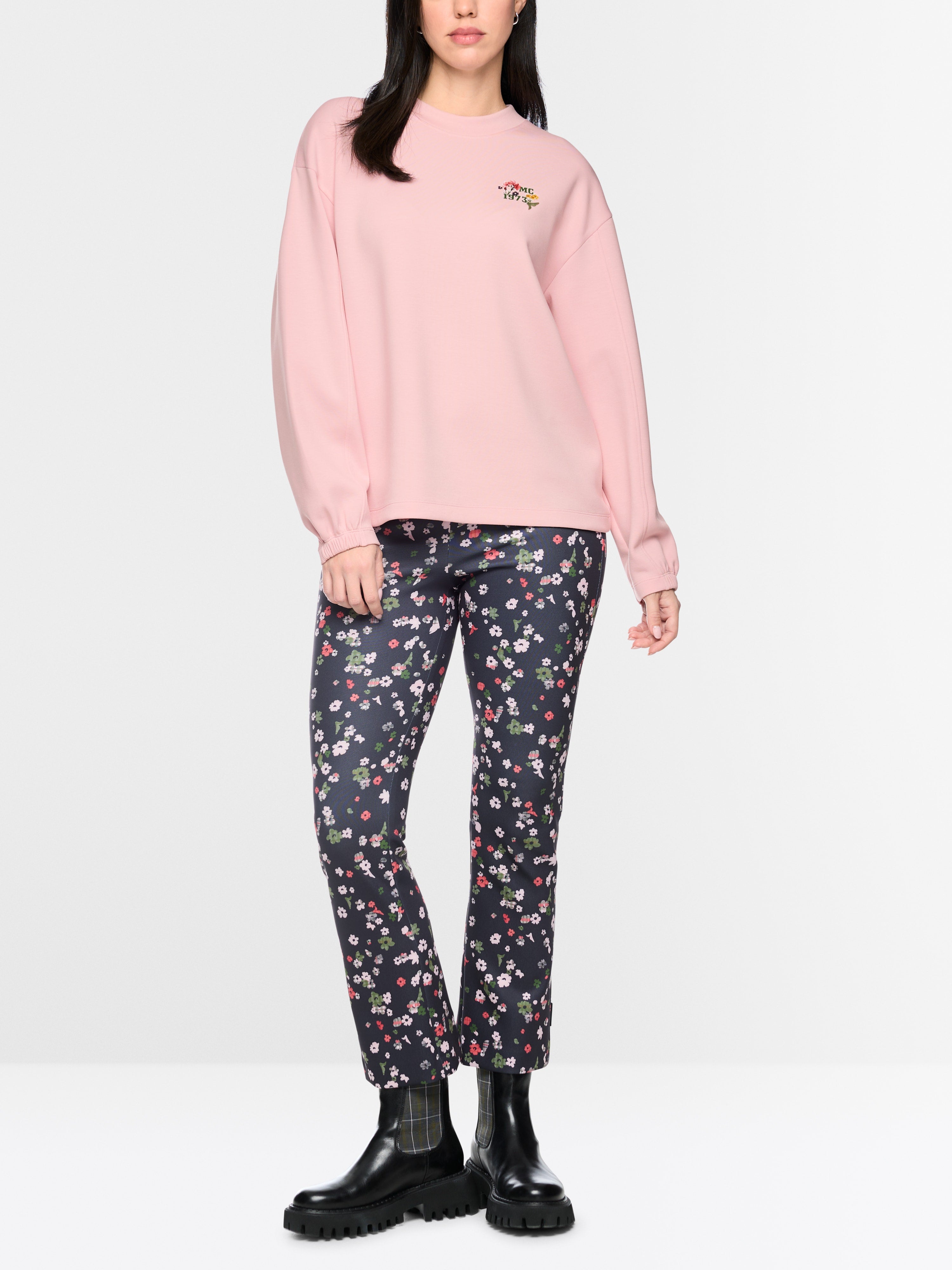 Long-sleeved shirt with print