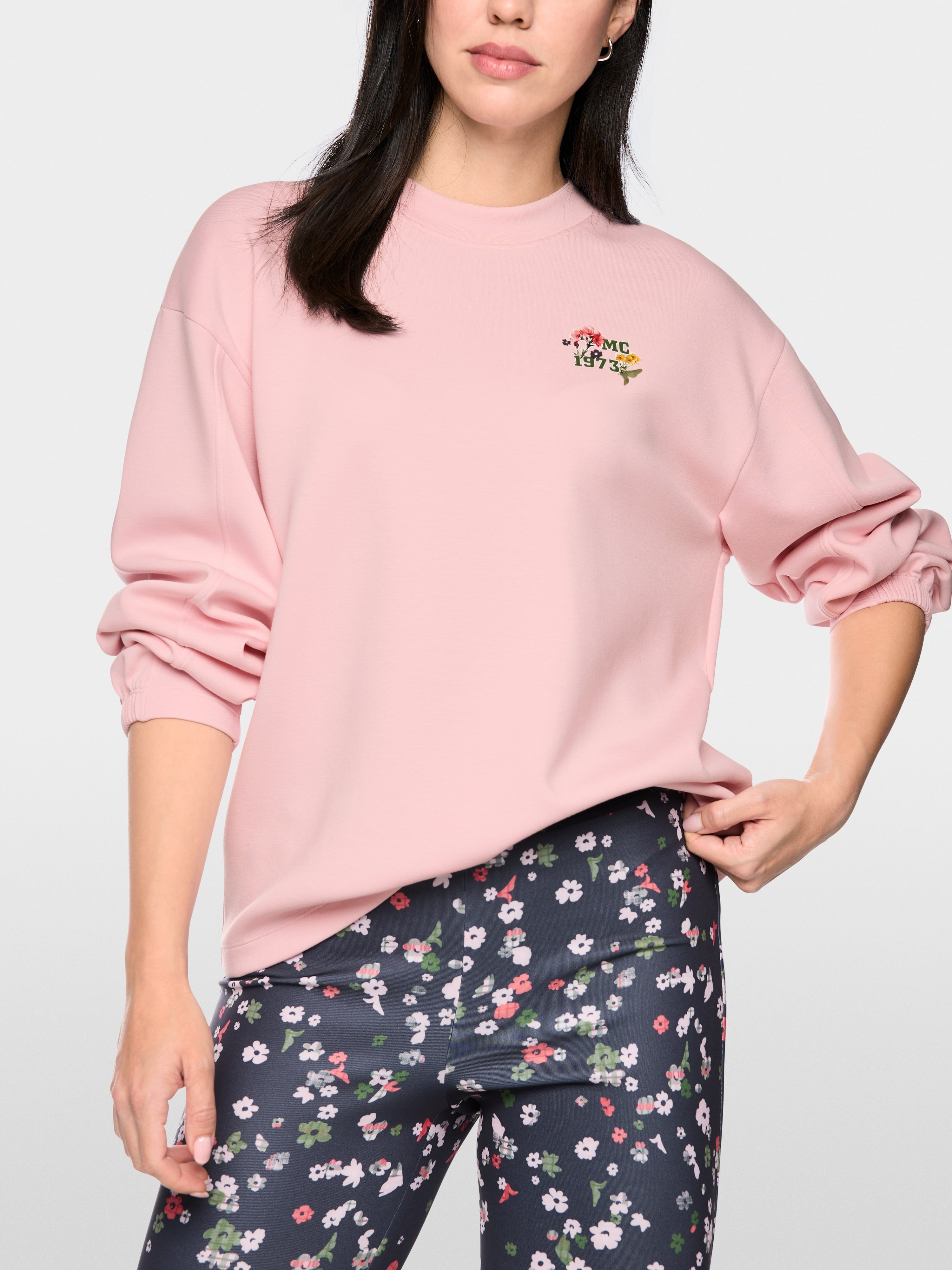 Long-sleeved shirt with print