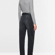 Fitted turtleneck shirt