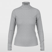 Fitted turtleneck shirt
