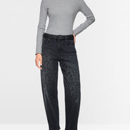 Fitted turtleneck shirt