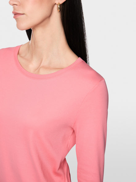 Ribbed knit shirt