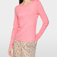 Ribbed knit shirt