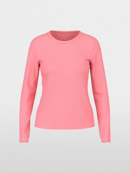 Ribbed knit shirt