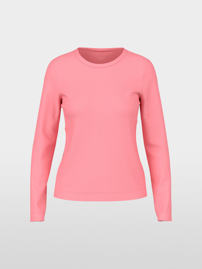 Ribbed knit shirt
