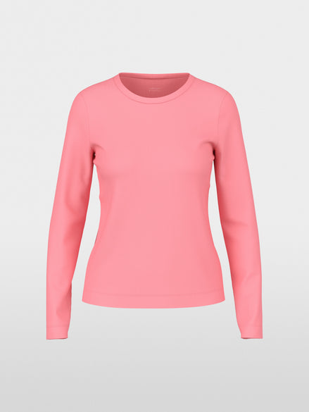 Ribbed knit shirt