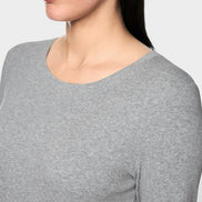 Ribbed knit shirt