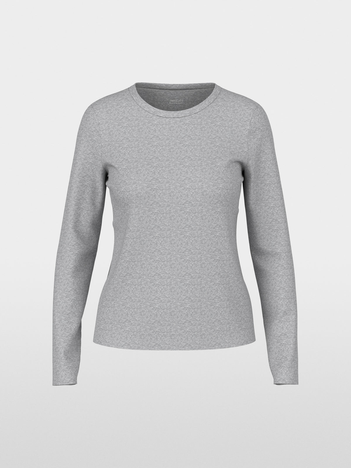 Ribbed knit shirt