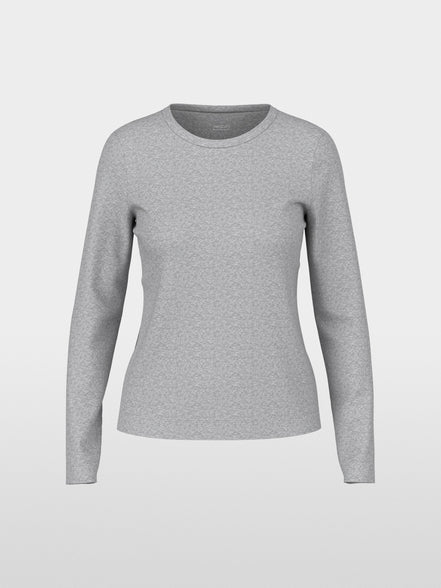 Ribbed knit shirt