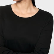 Ribbed knit shirt