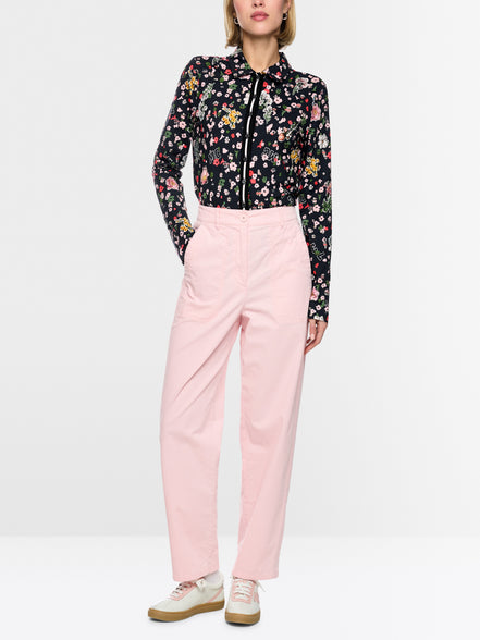 Blouse with all-over print