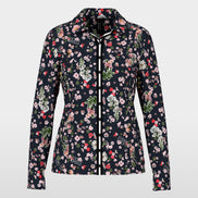 Blouse with all-over print