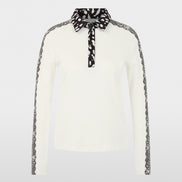 Long-sleeved polo shirt
